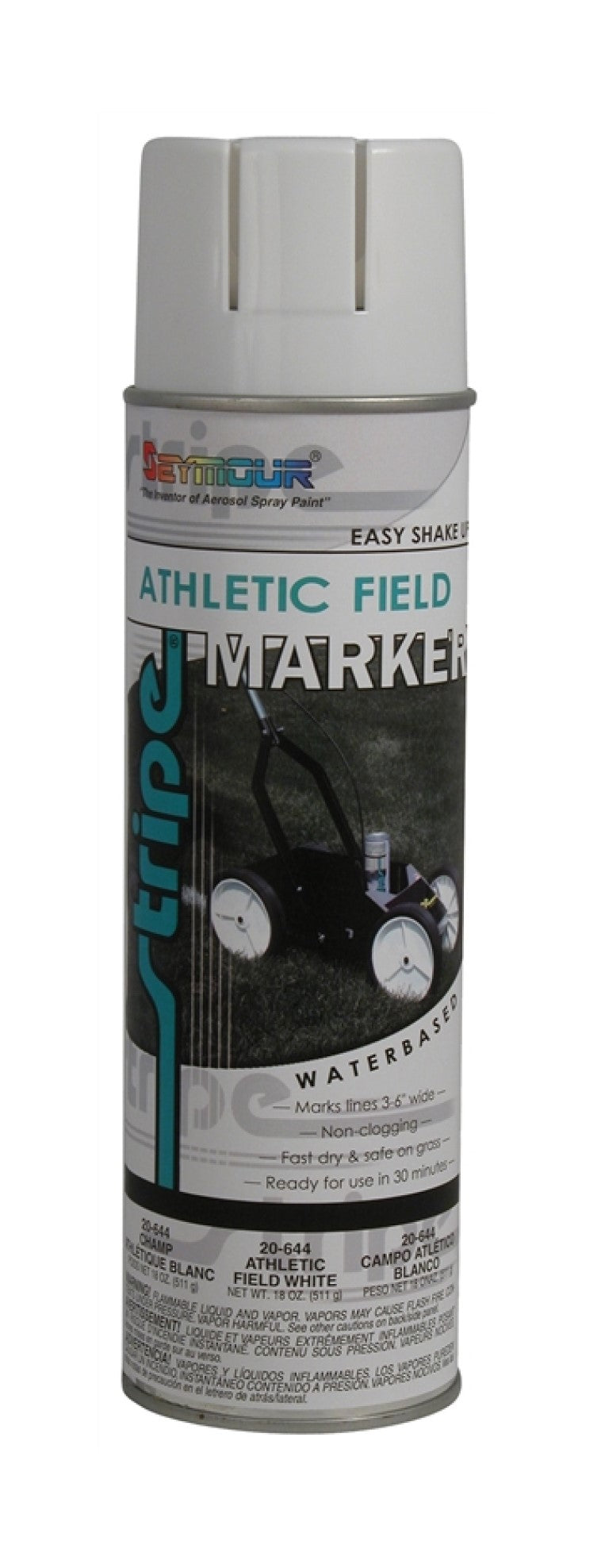 20-644 Seymour Stripe Athletic Field Marker, Athletic Field White (18 oz) -  Seymour Paint
