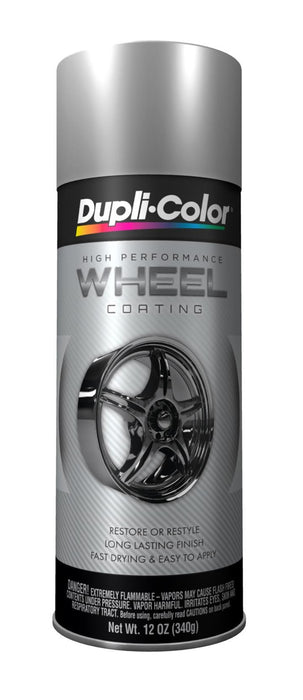 Duplicolor HWP101 High Performance Wheel coating Acrylic Enamel Gloss Silver 12oz.