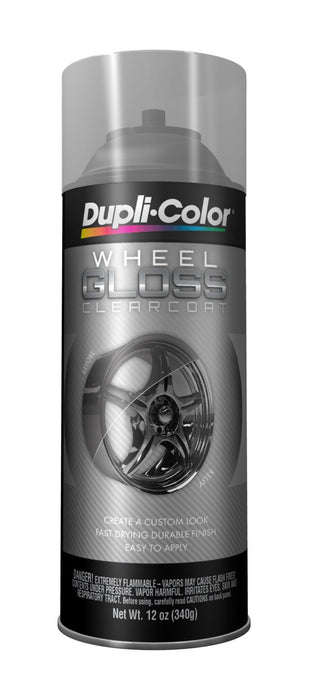 Duplicolor HWP103 High Performance Wheel Coating Acrylic Enamel Gloss Clear 12oz.