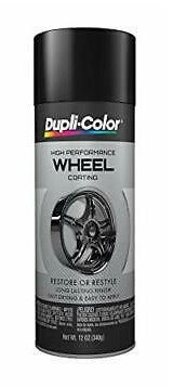 Duplicolor HWP108 High Performance Wheel Coating Gloss Black 12oz.