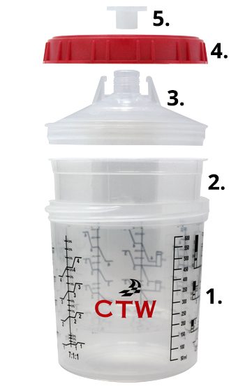 CTW Spray Cup System CS-90 90ml