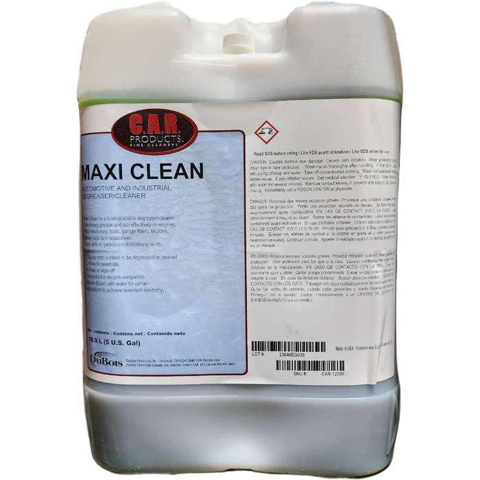 XCP CAR-12005 CAR Products Maxi-Clean Degreaser (5 gal) — WeGotAutoPaint