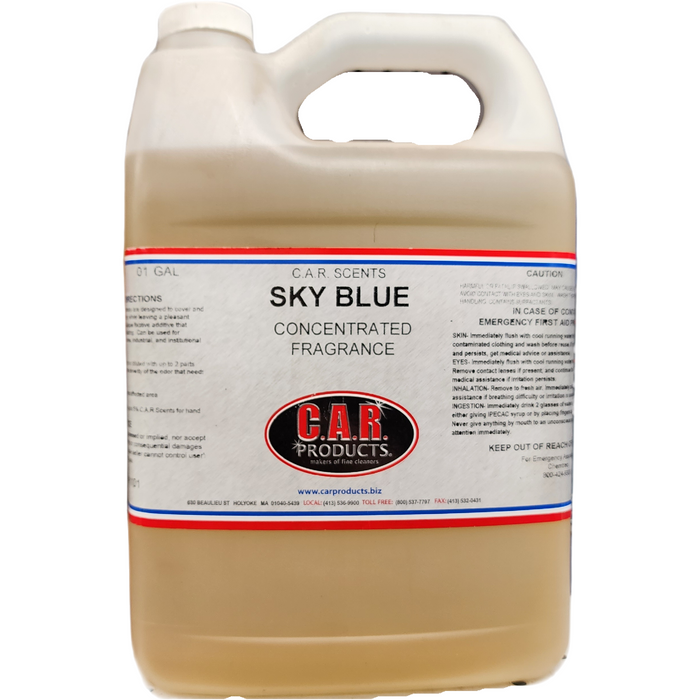 XCP CAR-41101 CAR Products Sky Blue Concentrated Fragrance (1 gal)