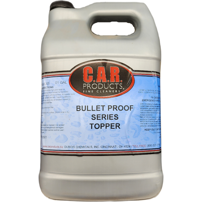 XCP CAR-60501 CAR Products Bullet Proof Series Topper Coating Maintenance Spray & Sealant (1 gal)